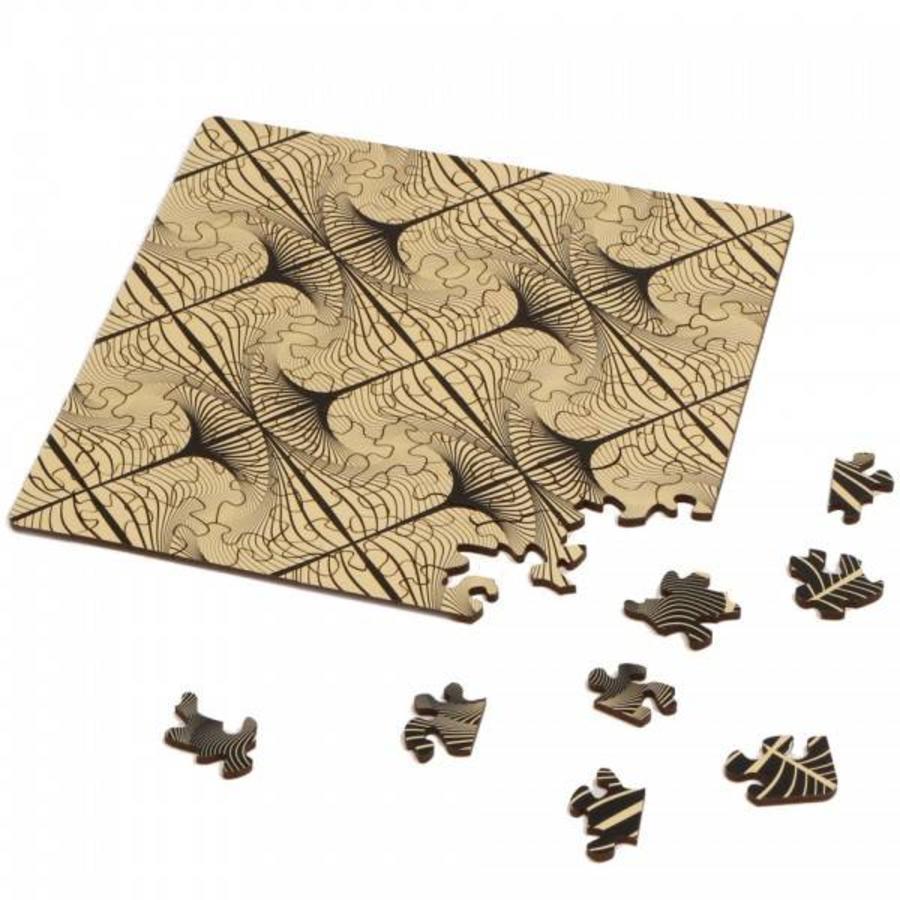 Puzzel Double Q-Glitter - Dubbelzijdige puzzel in Hout - 123 stukjes-3