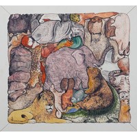 thumb-Animal puzzle - A picture of 33 animals - F.K. Waechter - 33 pieces-3