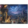 Schmidt Beauty and the Beast - Thomas Kinkade - jigsaw puzzle of 1000 pieces