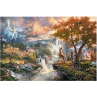 thumb-Bambi - Thomas Kinkade - puzzel van 1000 stukjes-1