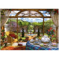 thumb-View from the conservatory - Dominic Davison - jigsaw puzzle of 1000 pieces-1