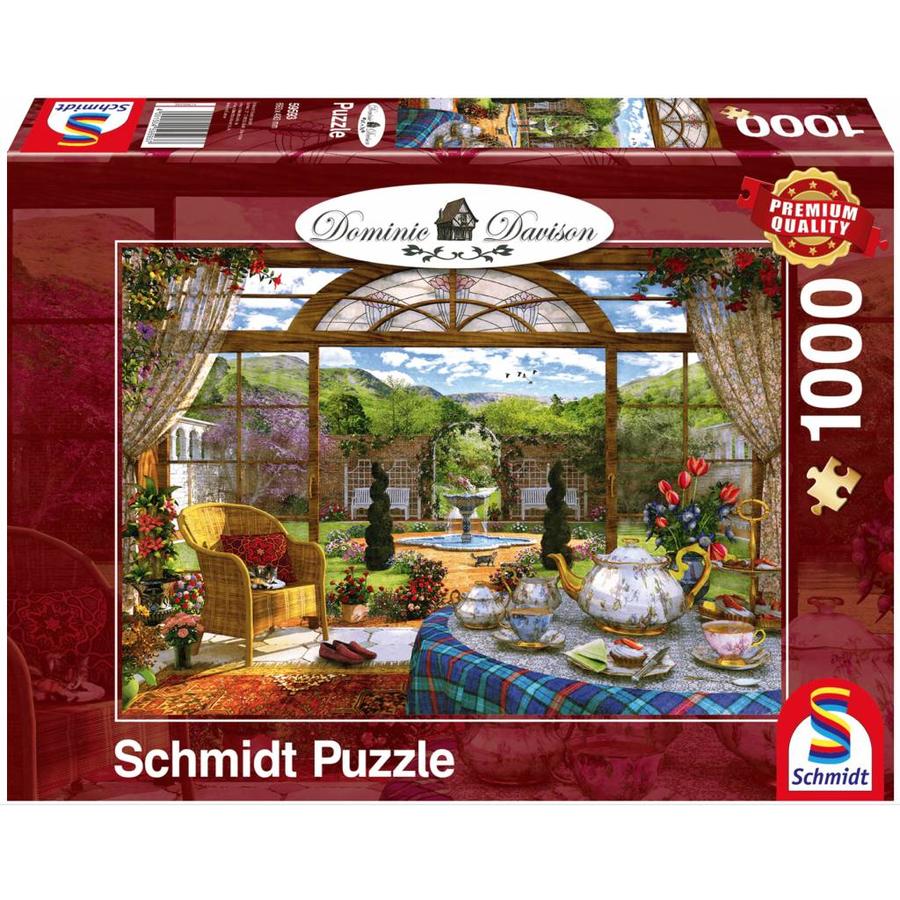 View from the conservatory - Dominic Davison - jigsaw puzzle of 1000 pieces-2