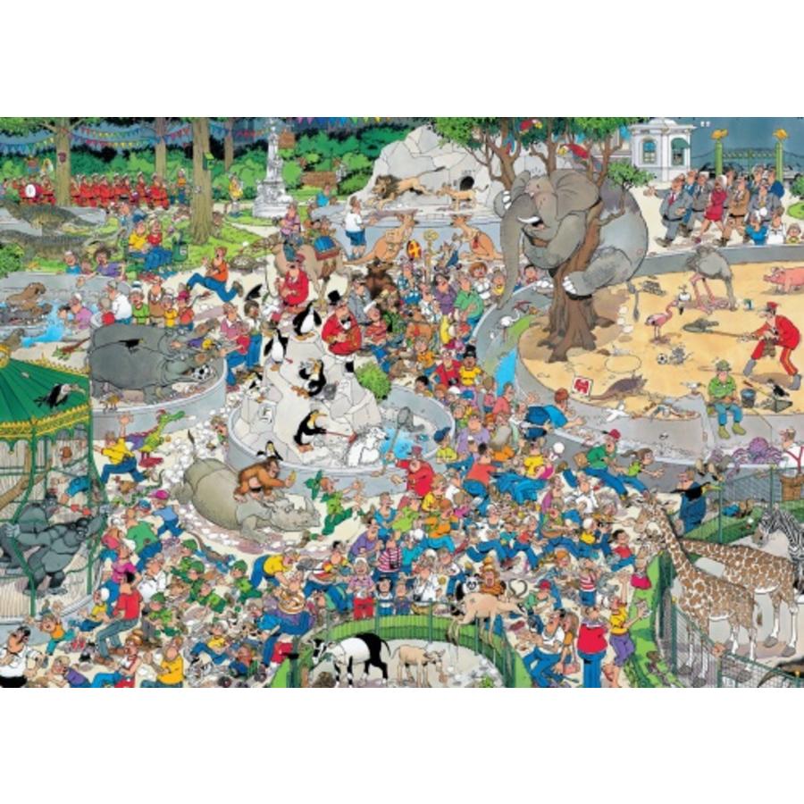 Lijkt op Wat mensen betreft Vervelend Jumbo De dierentuin - JvH - 1000 stukjes - Puzzels123