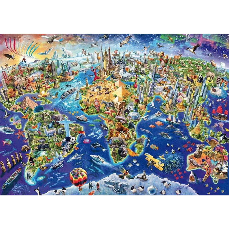 world jigsaw puzzle