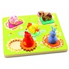 Djeco Funny animal shapes 'farm' - 5 pieces