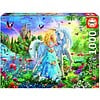Educa The princess and the unicorn  -  jigsaw puzzle of 1000 pieces