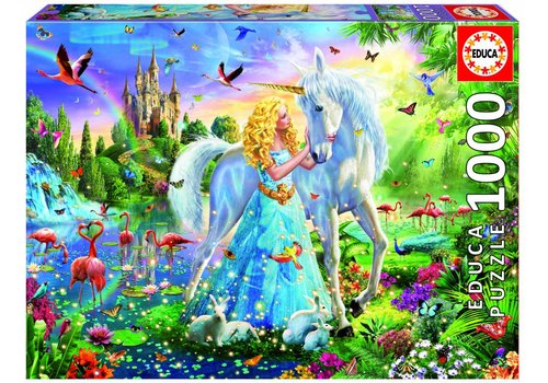  Educa The princess and the unicorn - 1000 pieces 