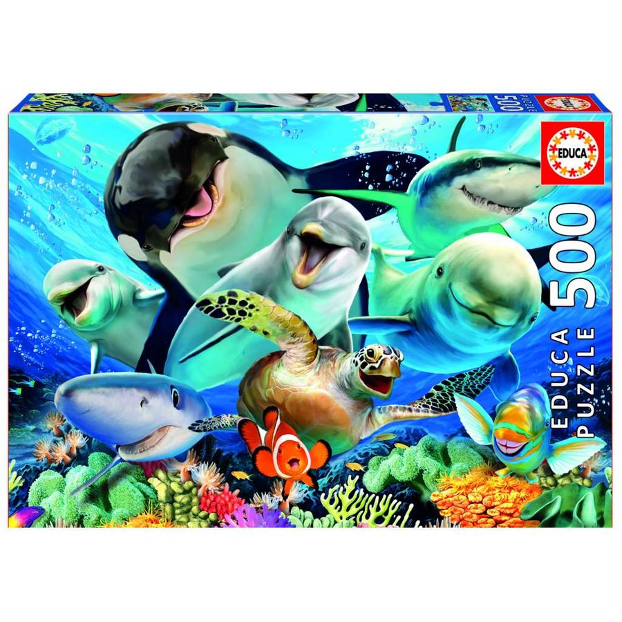 Educa Puerto Escondido - jigsaw puzzle of 500 pieces