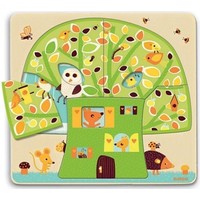 thumb-Charging Puzzle - Tree full of life - 12 pieces-2