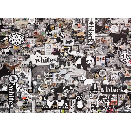  Cobble Hill Black/White animals - 1000 pieces 