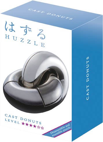 Hanayama Huzzle Cast Donut Difficulty Level 4