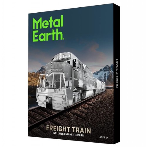  Metal Earth Freight train - Gift Box - 3D puzzle 