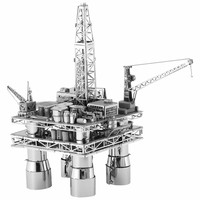 thumb-Offshore Oil Rig and Tanker - Gift Box - 3D puzzle-4