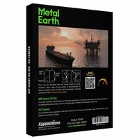 thumb-Offshore Oil Rig and Tanker - Gift Box - 3D puzzle-2