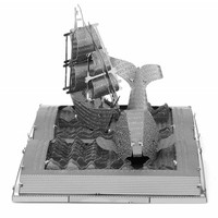 thumb-Moby Dick Boeksculptuur - 3D puzzel-5