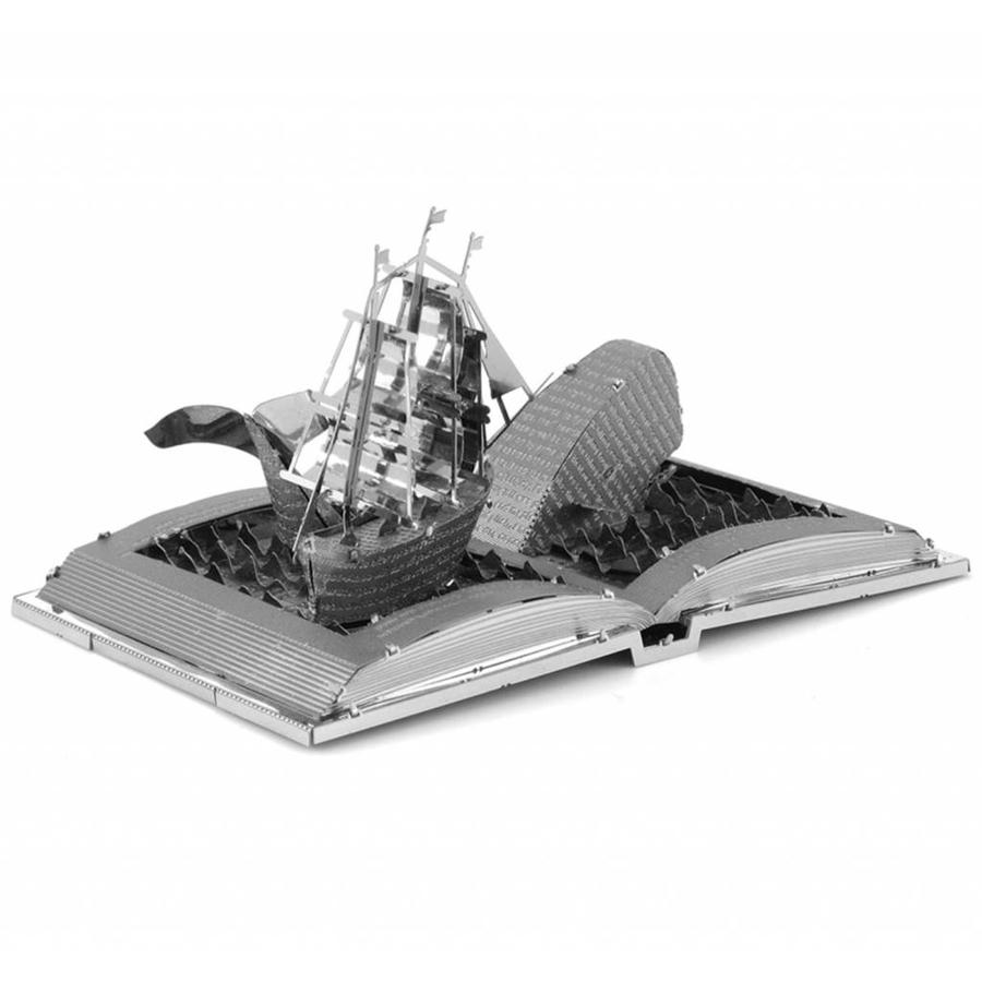 Moby Dick Book Sculpture - 3D puzzle-3