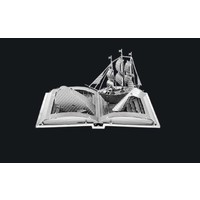 thumb-Moby Dick Boeksculptuur - 3D puzzel-1