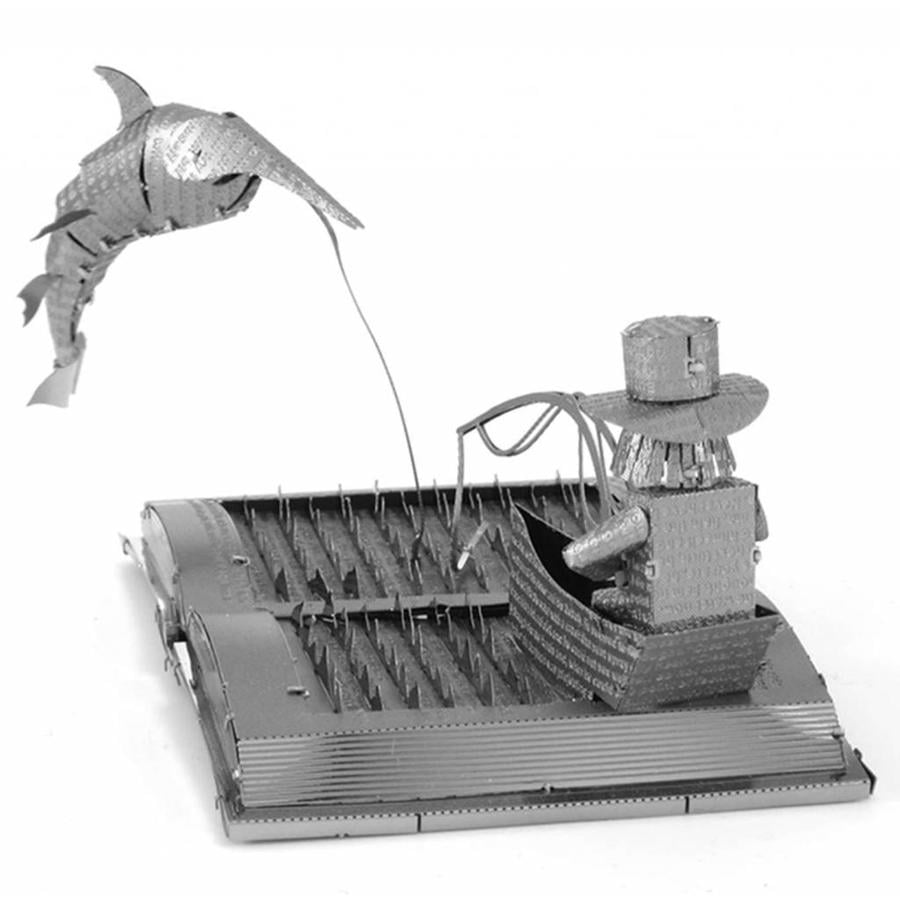 The old man and the sea Book Sculpture - 3D puzzle-2