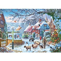 A Winter Stroll - jigsaw puzzle of 1000 pieces