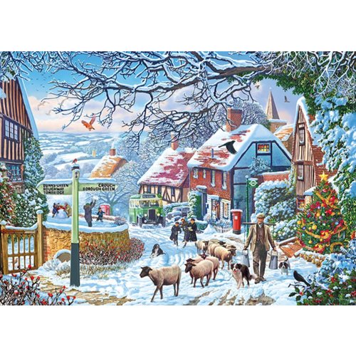  Gibsons A Winter Stroll - 1000 pieces 