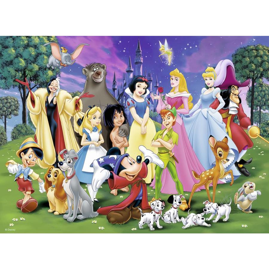 Les chéries de Disney - Puzzle de 200 pièces-1