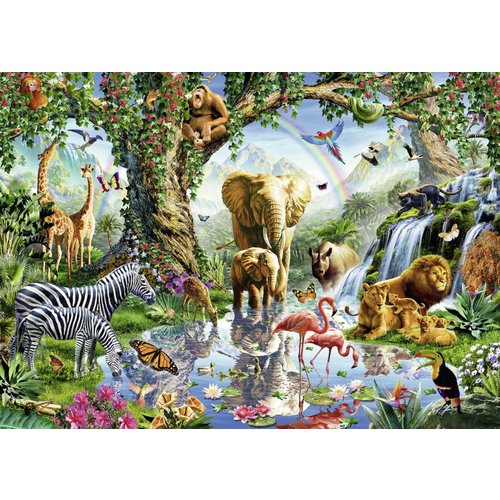  Ravensburger Avonturen in de jungle - 1000 stukjes 