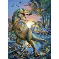 Puzzle 150 pièces XXL : Le rassemblement des dinosaures - Ravensburger -  Rue des Puzzles