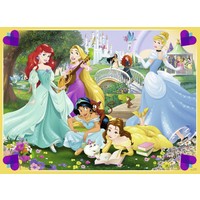 thumb-Princesses dans le jardin - puzzle de 100 pièces-1