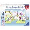 Ravensburger Fairy-tale unicorns - 2 puzzles of 24 pieces