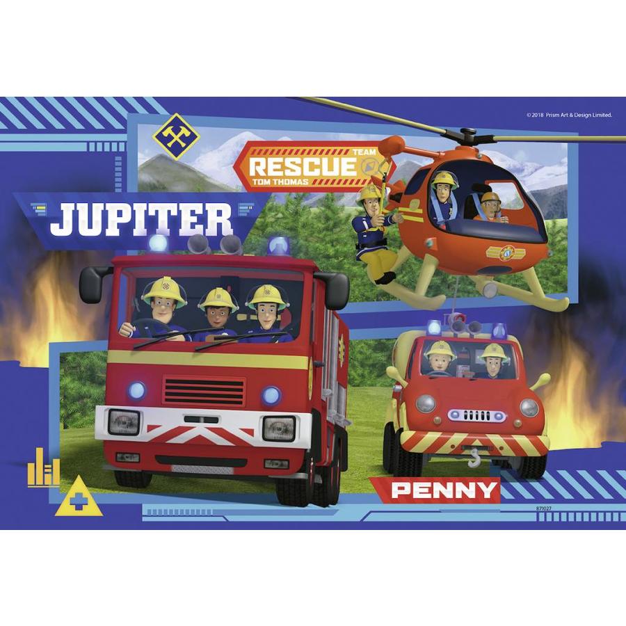 Puzzle les pompiers 24 pièces