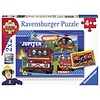 Ravensburger Sam the Fireman in action  - 2 puzzles of 24 pieces