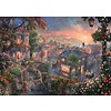 Schmidt La Belle et le Clochard - Thomas Kinkade - puzzle de 1000 pièces