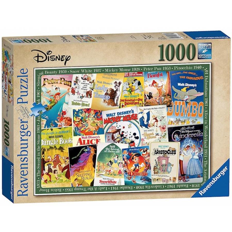 Disney Vintage Posters - 1000 pieces - Exclusive offer-1