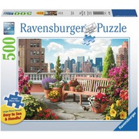 thumb-Rooftop Garden - 500 XL pieces - jigsaw puzzle-2
