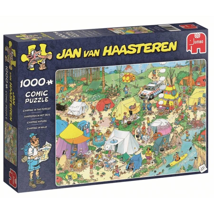 Kamperen in het bos - JvH - 1000 stukjes-1