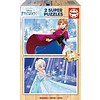 Educa BOIS: Frozen - 2 puzzles de  25 pièces