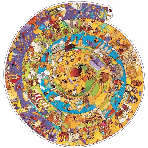  Djeco A round of history - 350 pieces 