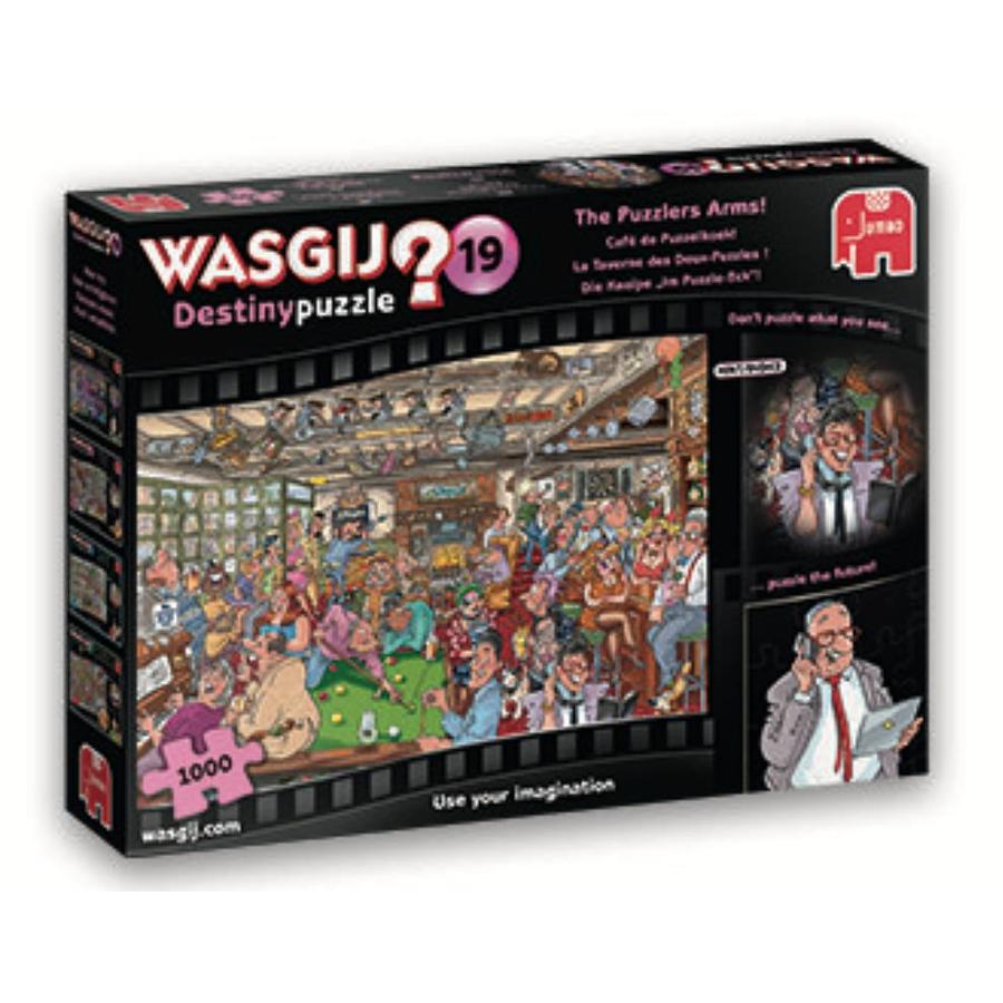 Wasgij Destiny 19 - Café des puzzles -  1000 pièces-1