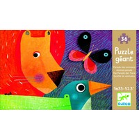 thumb-Le défilé des animaux géants - casse-tête de 36 pièces-2