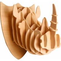 thumb-Rinoceros Head - Gepetto's Workshop - 3D puzzle-1