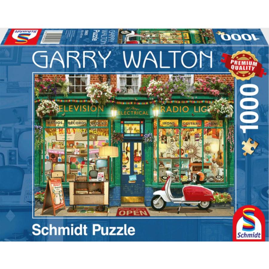 The electronics store - Garry Walton - jigsaw puzzle of 1000 pieces-2