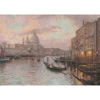 thumb-Venice - Glow in the Dark   - Thomas Kinkade - jigsaw puzzle of 1000 pieces-2