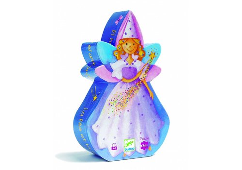 Djeco The fairy and the unicorn - 36 pieces   Djeco The fairy and the unicorn - 36 pieces