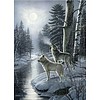 Cobble Hill Wolves by Moonlight - puzzle of 1000 pieces