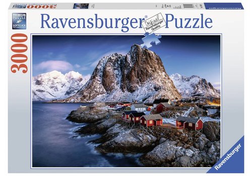  Ravensburger Le village norvégien de Hamnoy - 3000 pièces 