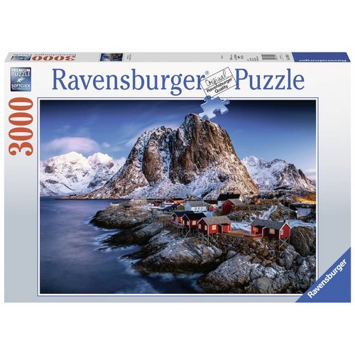  Ravensburger Het Noorse dorp Hamnoy - 3000 stukjes 