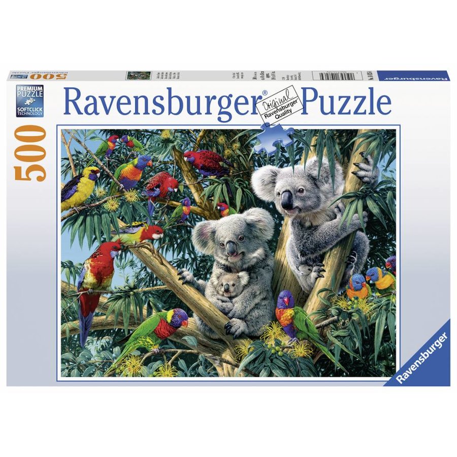 Koalas in the tree - 500 pieces-2