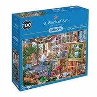 thumb-A Work of Art   - jigsaw puzzle of 1000 pieces-2