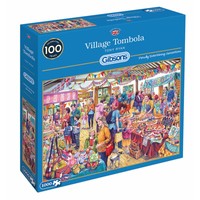 thumb-Tombola du village - puzzle de 1000 pièces-2