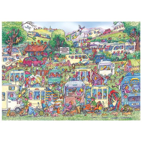  Gibsons Caravan Chaos - 1000 pieces 